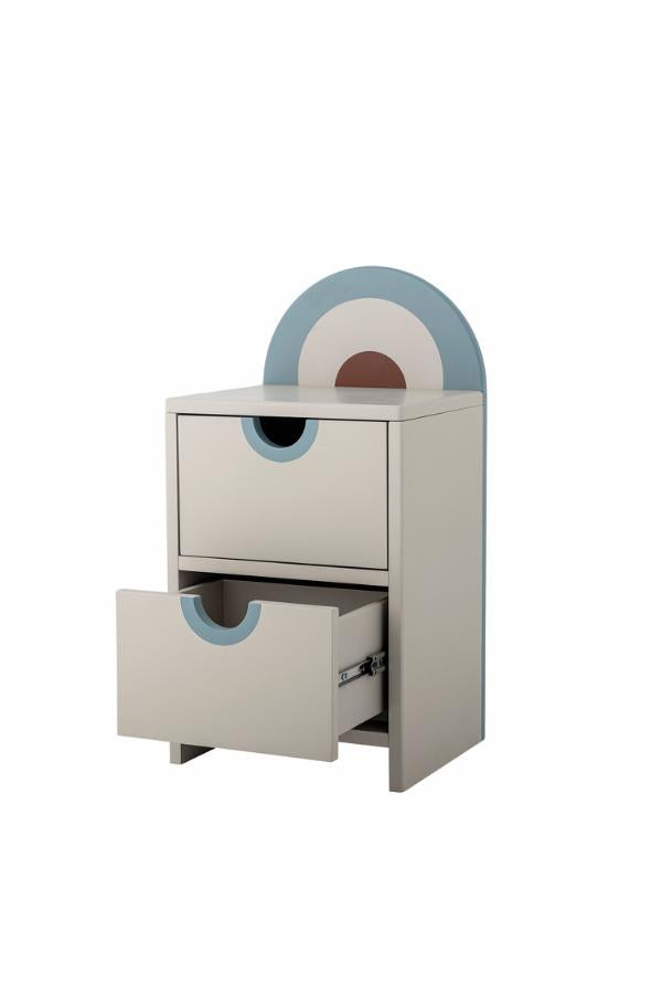 Bloomingville Mini Kiki Drawers, Multi, FSC®Mix, MDF