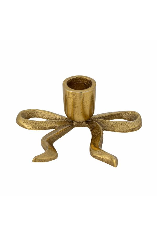 Bloomingville Nanda Candle Holder, Gold, Aluminum