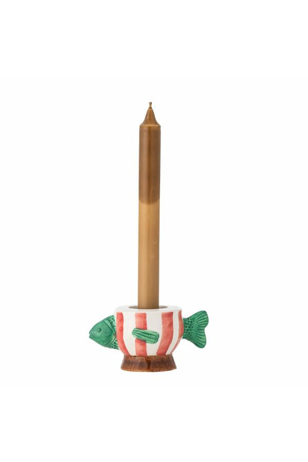 Bloomingville Codia Votive & Candle Holder, Multi, Stoneware