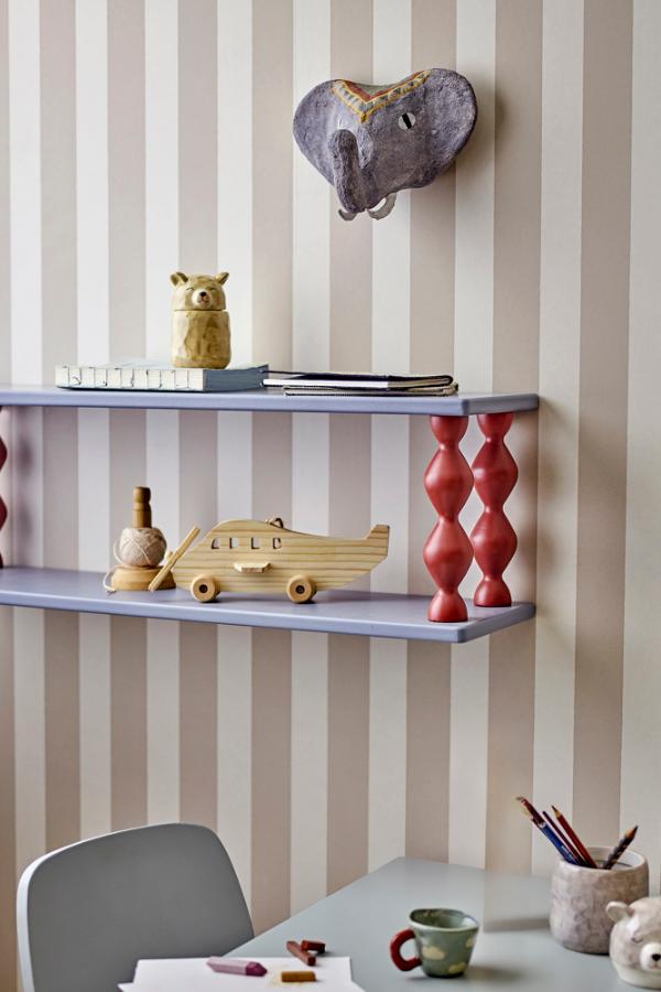 Bloomingville Mini Bibiola Shelf, Blue, MDF