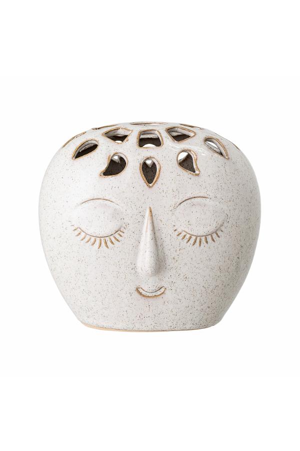 Bloomingville Elissa Vase, White, Stoneware
