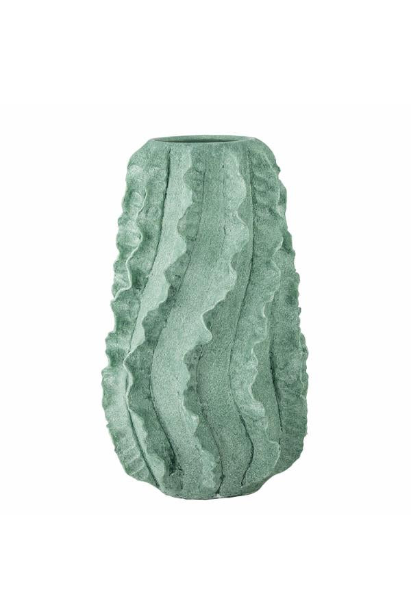 Creative Collection Natika Deco Vase, Green, Terracotta