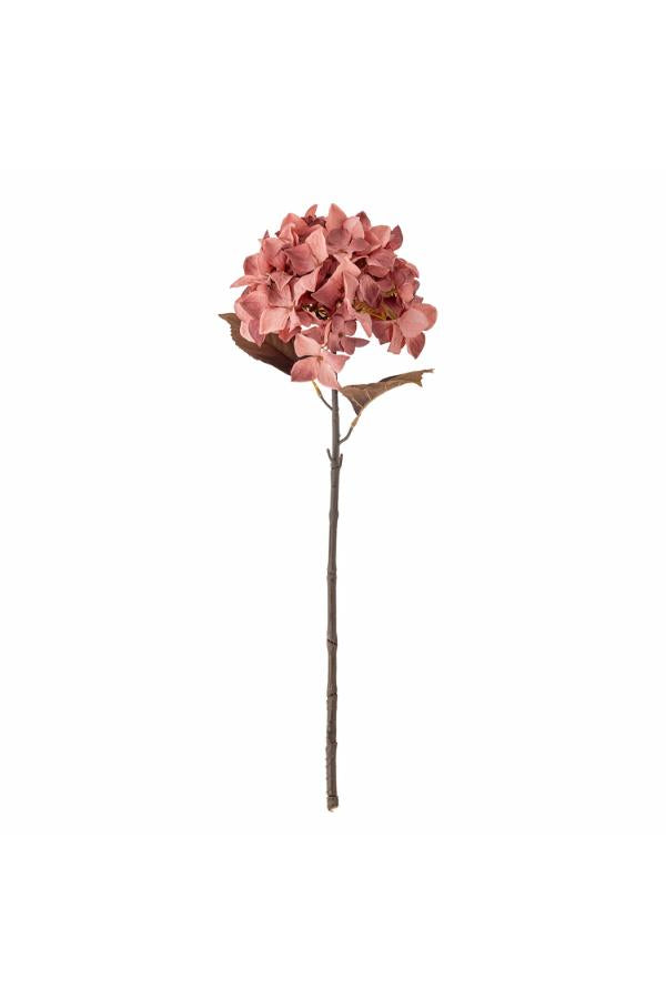 Bloomingville Hydrangea Stem, Rose, Artificial Flowers
