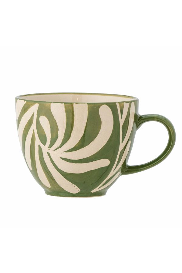 Bloomingville Heikki Cup, Green, Stoneware