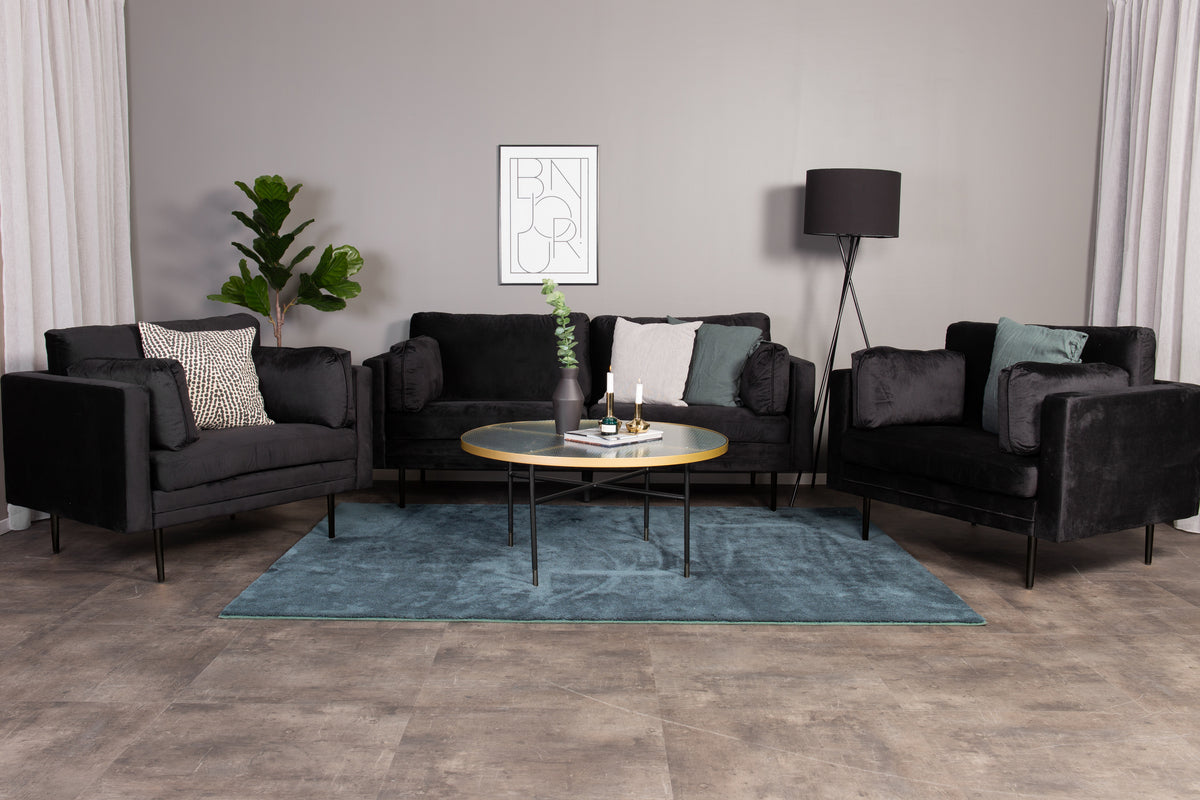 Venture Design Boom 3-sits soffor Svart