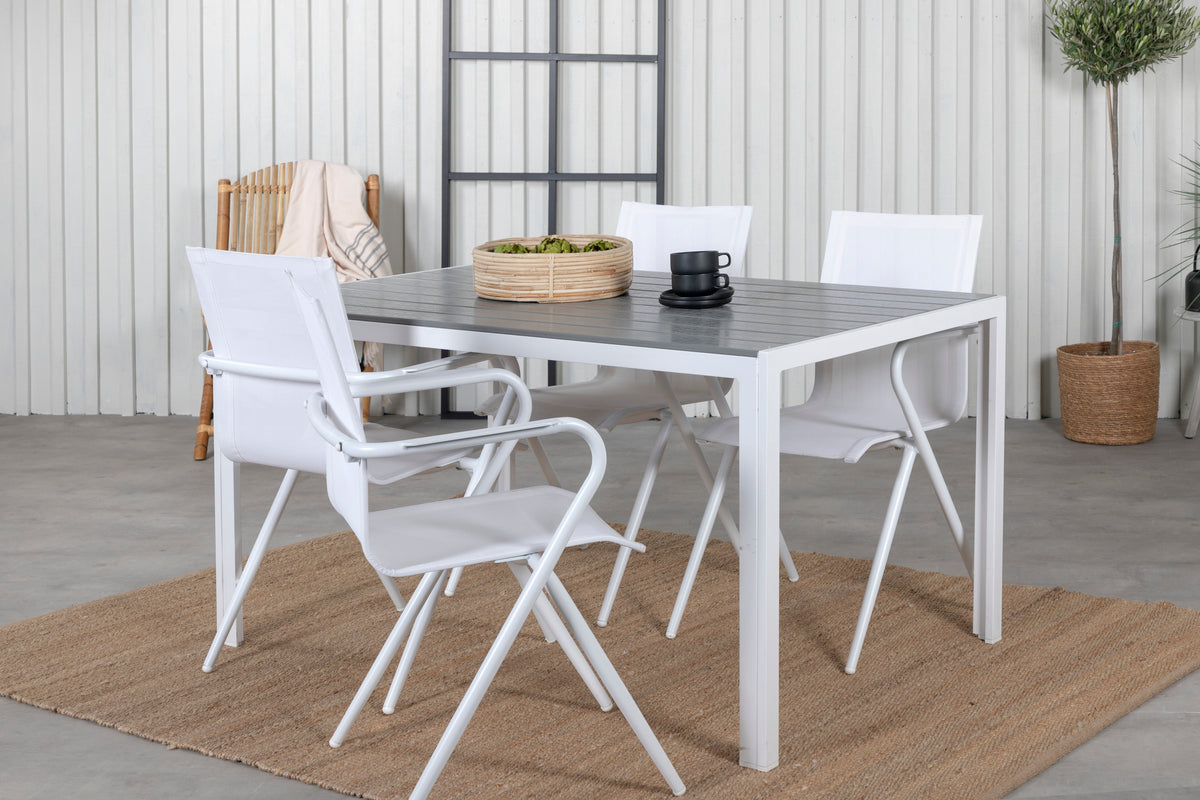 Venture Design Alina & Break Matstolar Vit +