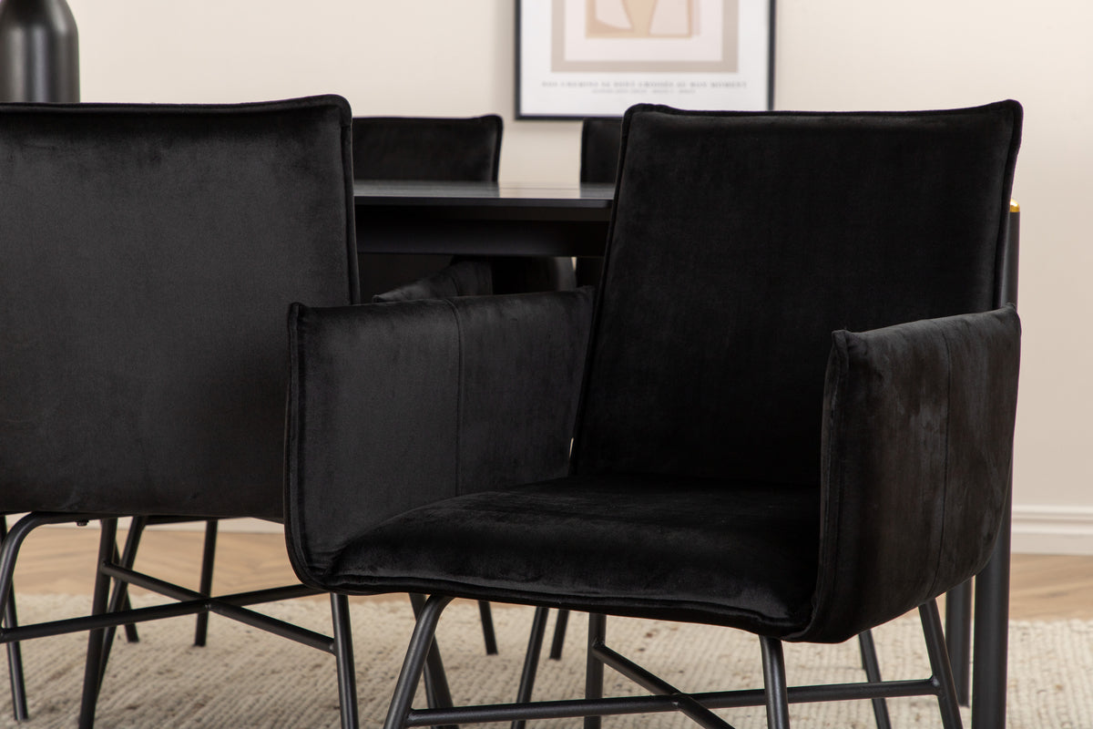 Venture Design Pelle, Petra Rektangulära Matgrupper