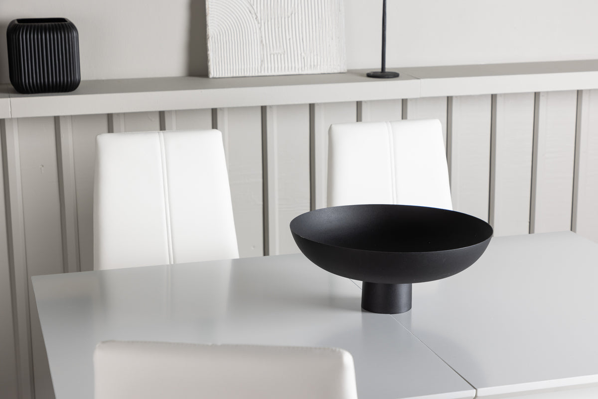 Venture Design Disa & Pastill Rektangulära Matbord 120 x 80 Vit + Matstolar 2-pack Vit