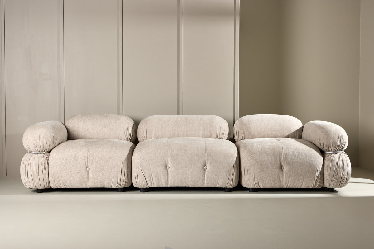 Venture Design Mika Soffmoduler Beige + Soffmoduler Beige + Soffmoduler Beige