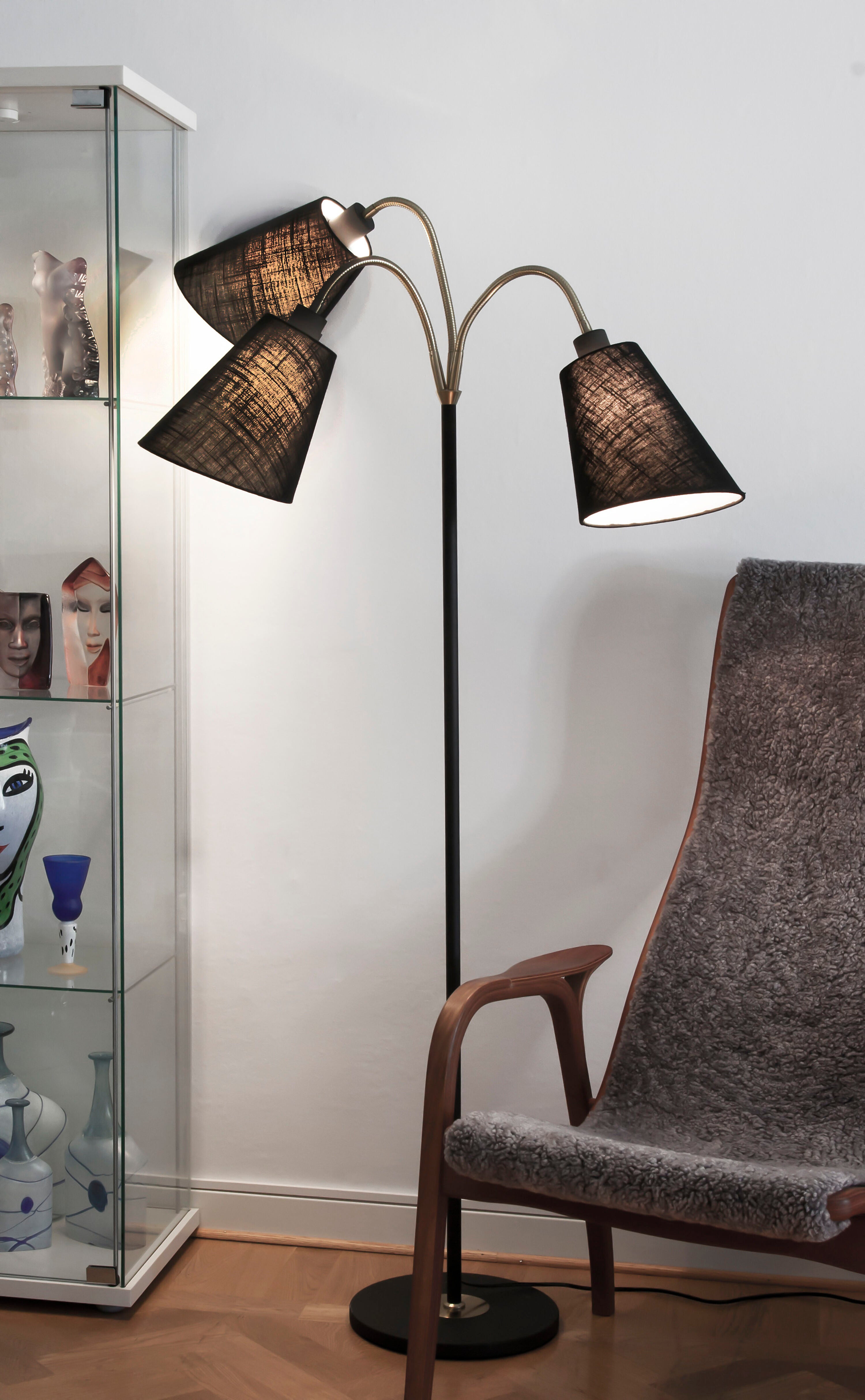 Aneta Home LJUSDAL golvlampa 3-arm