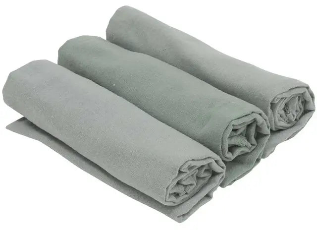 Norvigroup Mie flanellfilt 3-pack. 100% org.bomull