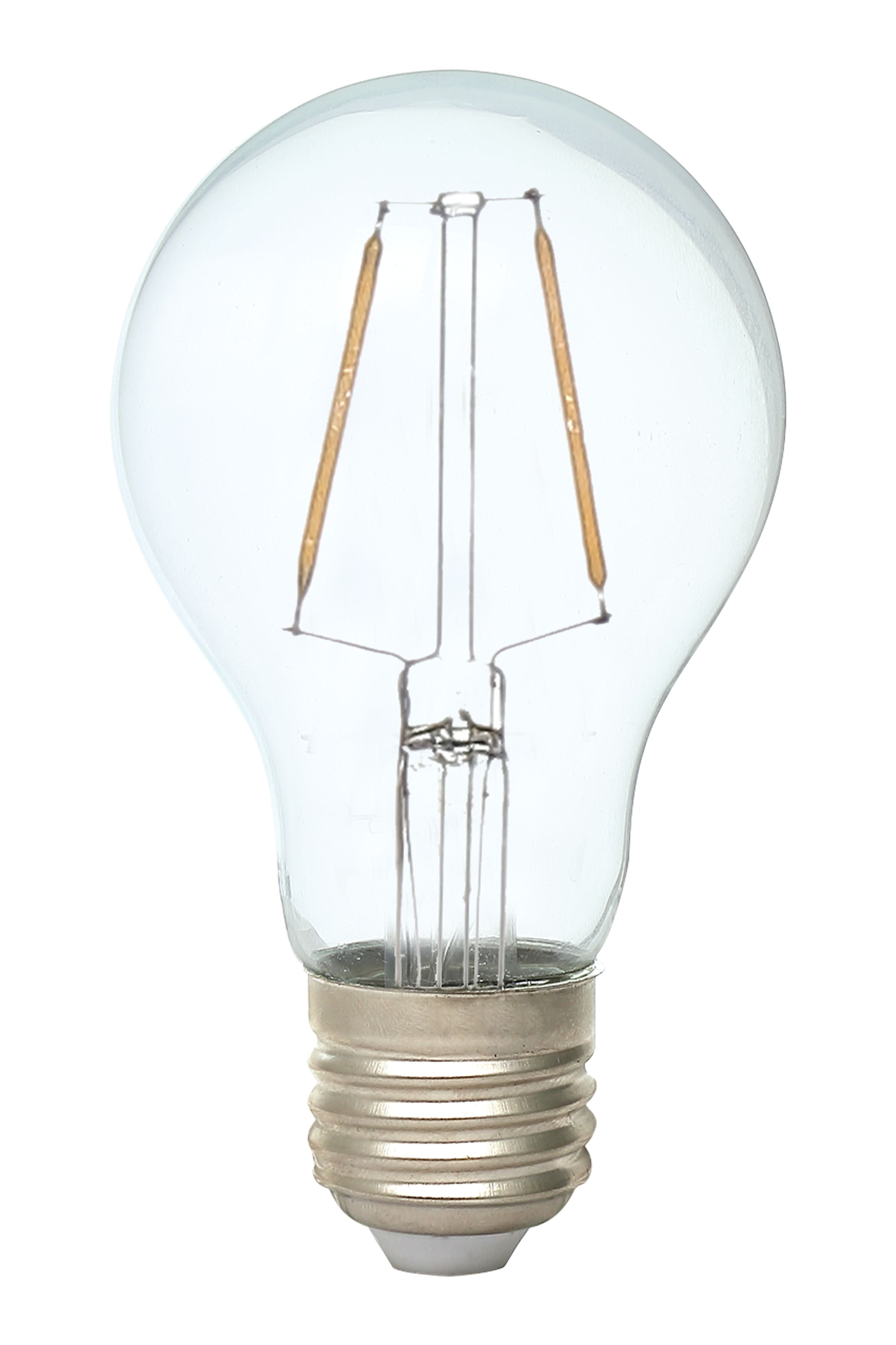Aneta Home Normal E27 2W LED filament 2700K, klar