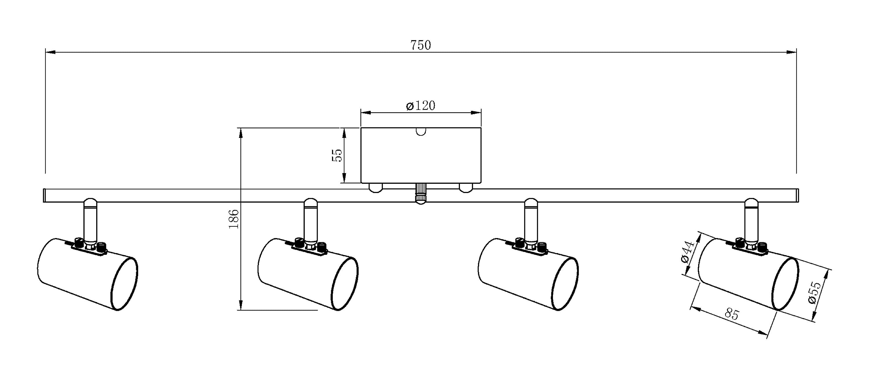 Aneta Home PILOT takspot 4:a rak