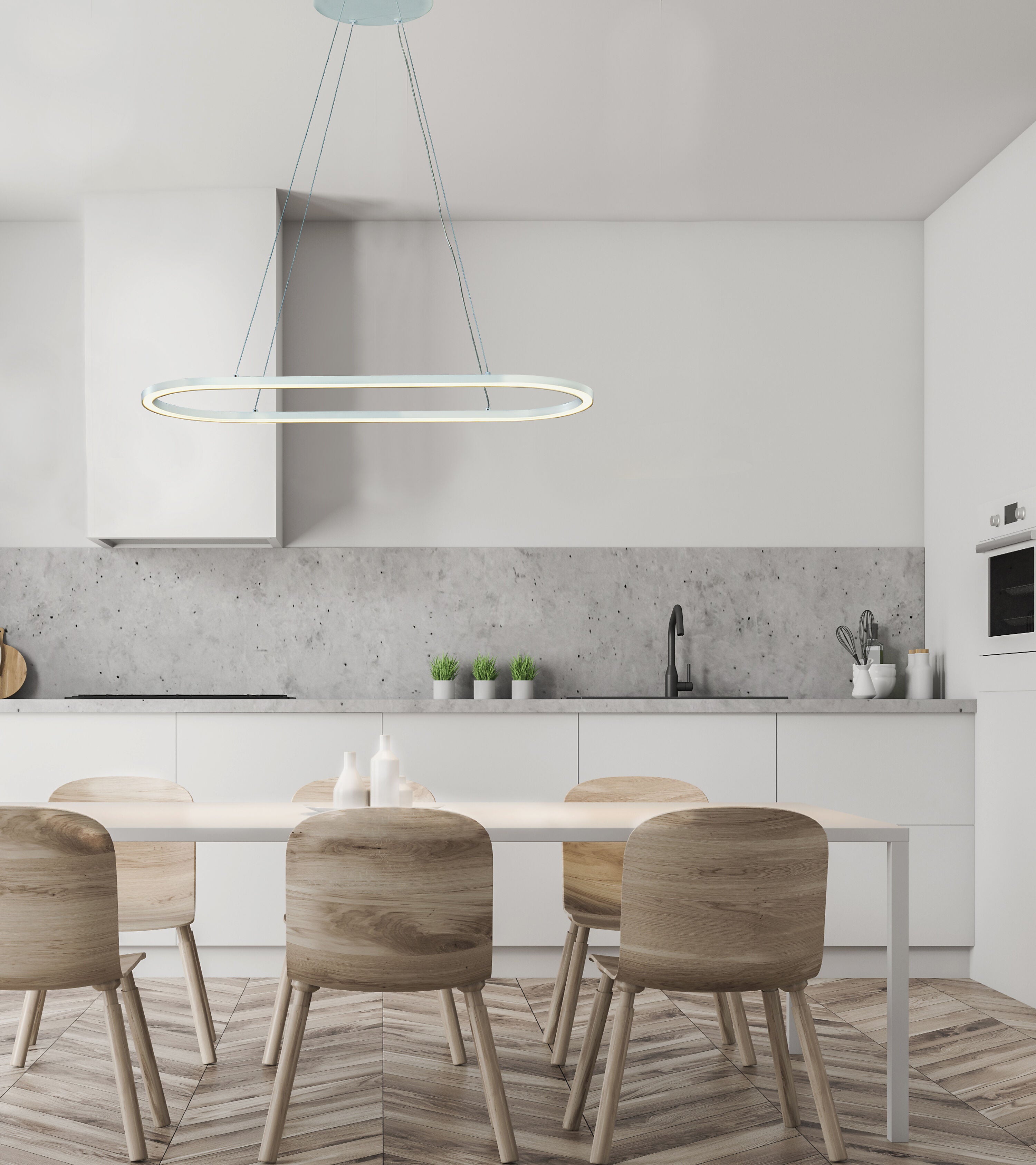 Aneta Home ODA taklampa oval